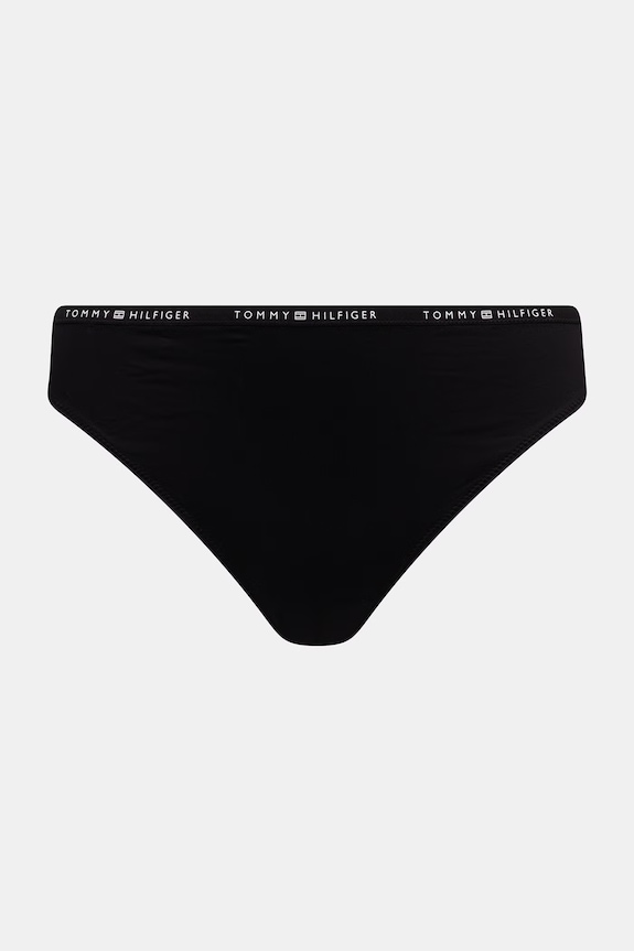 Tommy Hilfiger tangá dámske 5-pak čierna UW0UW06343