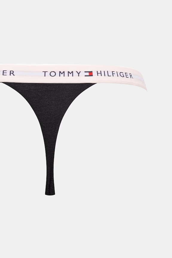 Tommy Hilfiger perizoma da donna in cotone con elastan pacco da 3 UW0UW06518