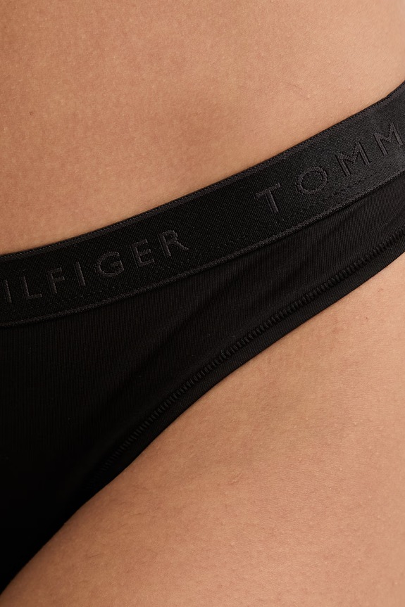 Tommy Hilfiger прашки дамски с модал черен UW0UW06260