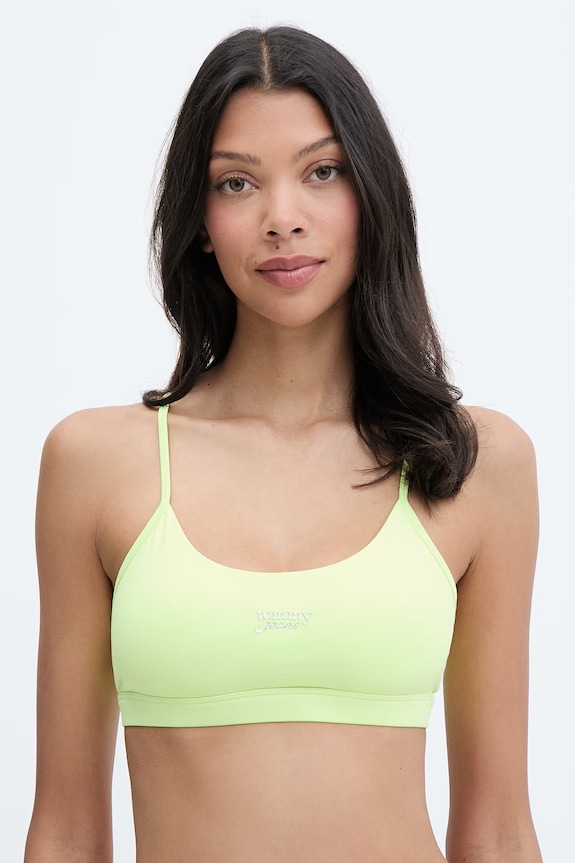 Tommy Jeans bralette zelena DW0DW22279
