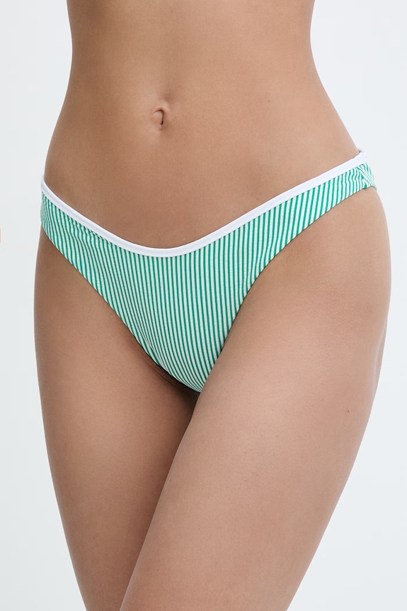 Tommy Hilfiger plavkové kalhotky dámské SUMMER zelená UW0UW06524