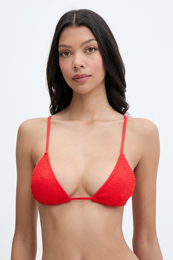 Tommy Hilfiger plavková podprsenka dámská SUMMER červená UW0UW06399