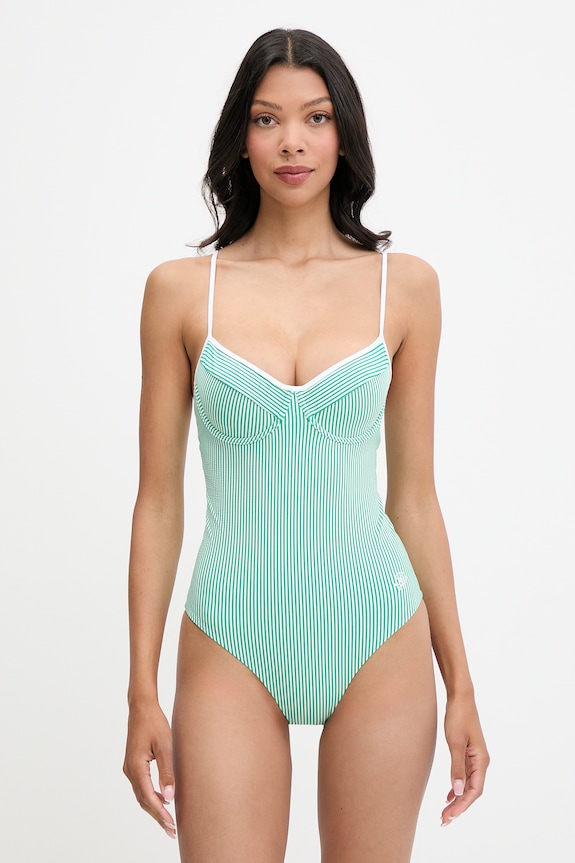 Tommy Hilfiger costum de baie dintr-o singură piesă pentru femei SUMMER verde UW0UW05944