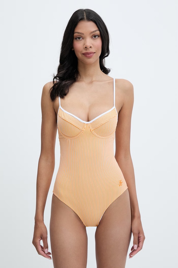 Tommy Hilfiger Costum de baie dintr-o singură piesă pentru femei SUMMER portocaliu UW0UW05944
