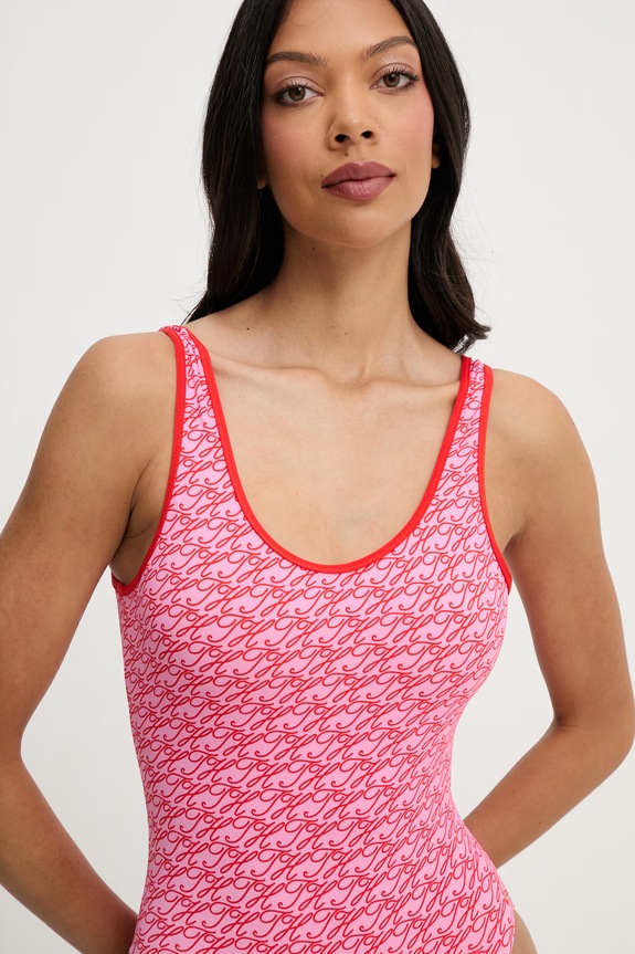 Tommy Hilfiger ολόσωμο μαγιό γυναικείο SUMMER ροζ UW0UW06465