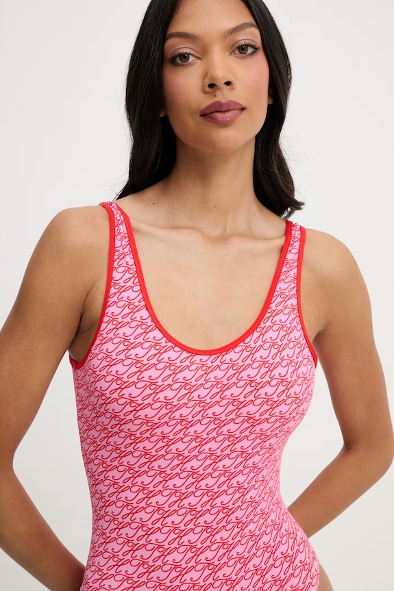 Tommy Hilfiger ολόσωμο μαγιό γυναικείο SUMMER ροζ UW0UW06465