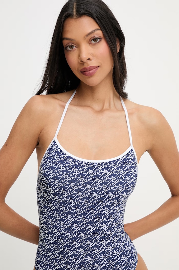 Tommy Hilfiger Enodelne kopalke ženske SUMMER mornarsko modra UW0UW06539