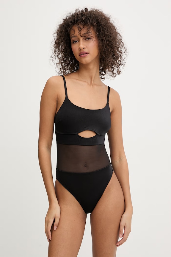 Armani Exchange egyrészes fürdőruha női fekete XW002354.AF22076