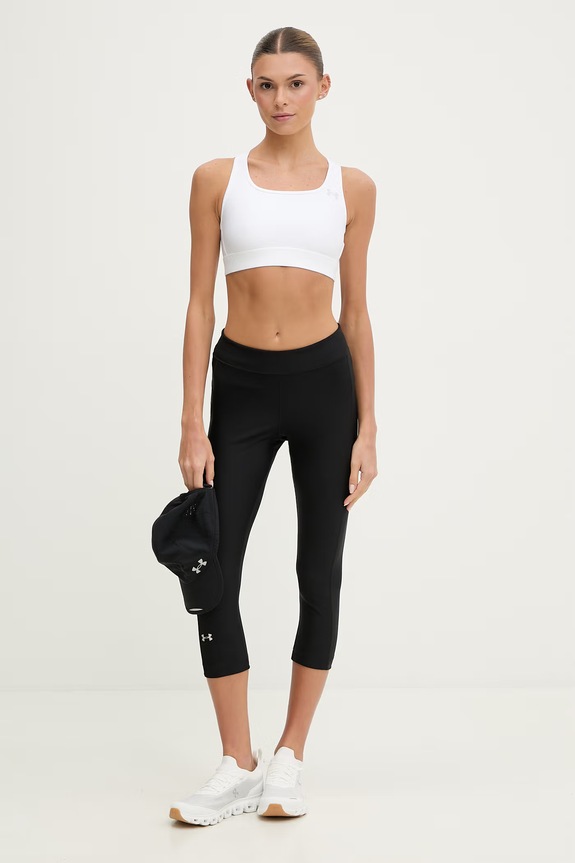 Αθλητικό σουτιέν Under Armour HeatGear Mid 6011151 λευκό SS26