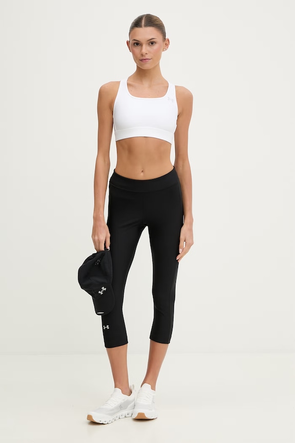 Αθλητικό σουτιέν Under Armour HeatGear Mid 6011151 λευκό SS26