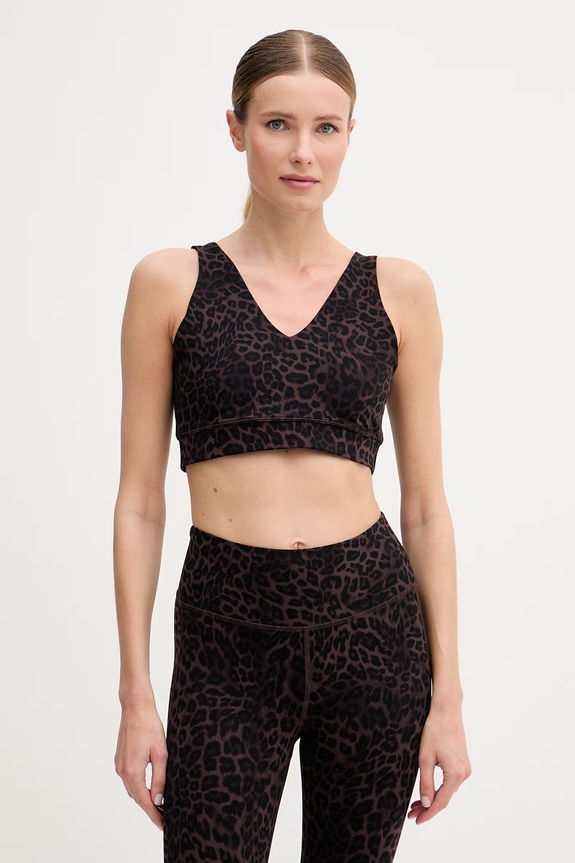 Sweaty Betty спортивный бюстгальтер Studio коричневый SB10037A