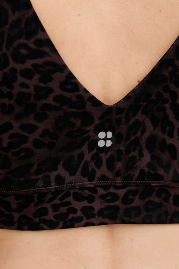 Sweaty Betty спортивный бюстгальтер Studio SB10037A коричневый