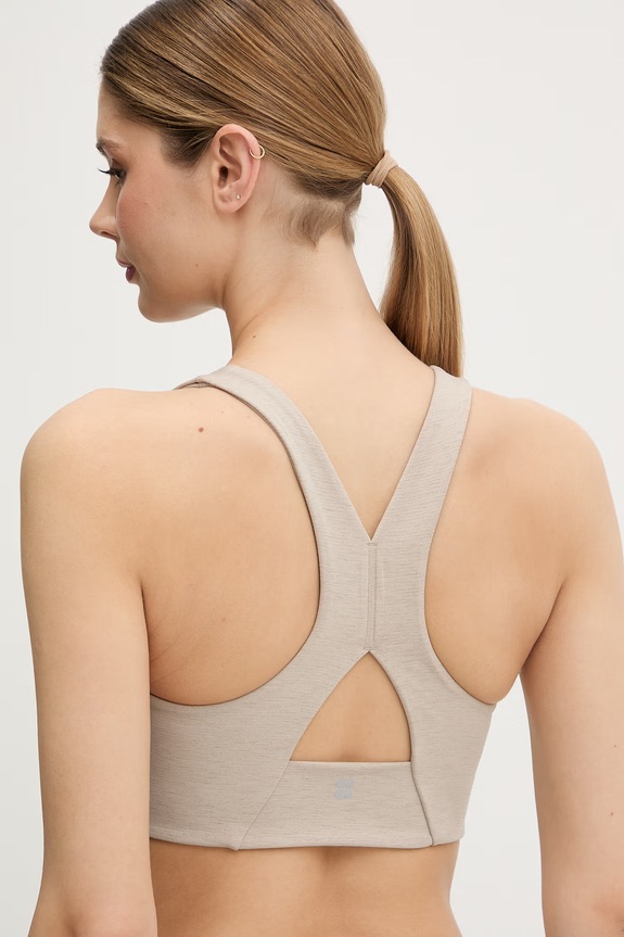 Odzież Sweaty Betty biustonosz sportowy Soft Move SB10506B beżowy