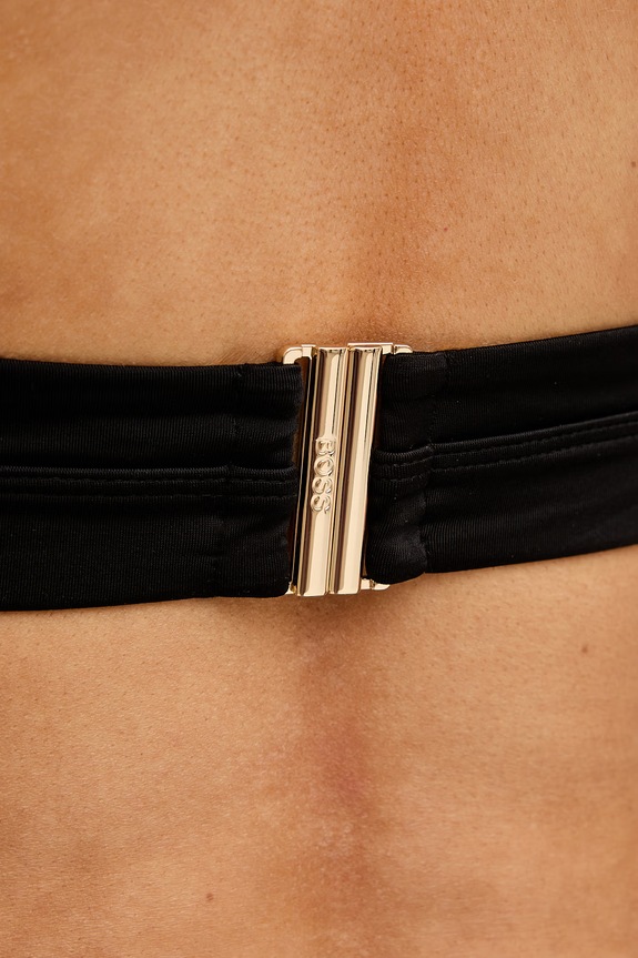 BOSS Μπικίνι τοπ γυναικείο TRIANGLE_BOSS CODES 50561258 μαύρο