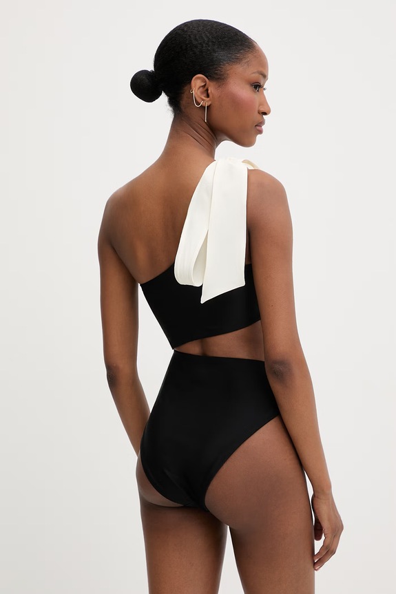 Karl Lagerfeld costum de baie dintr-o singură piesă de damă B2W46029 negru SS26