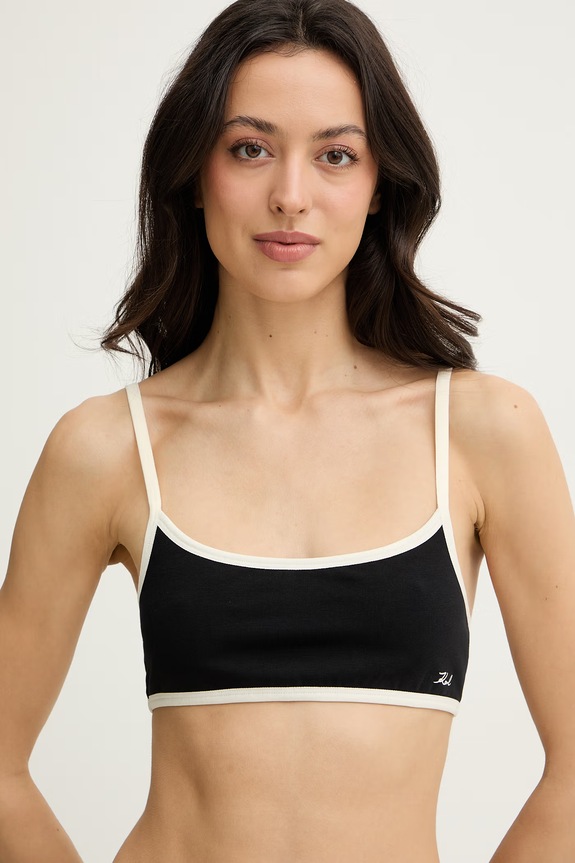 Karl Lagerfeld biustonosz czarny B2W47008