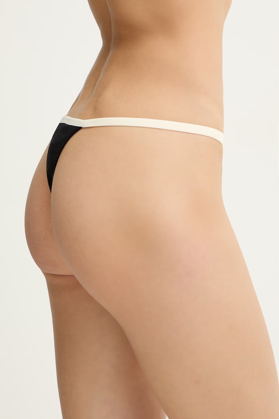 Odzież Karl Lagerfeld stringi damskie B2W47010 czarny