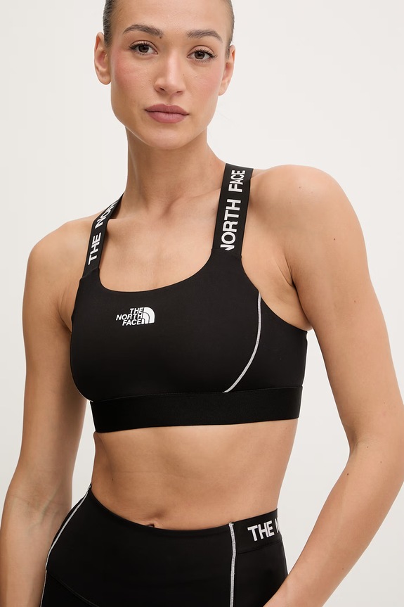 The North Face športni nedrček CAMBRENA črna NF0A8G1JJK31