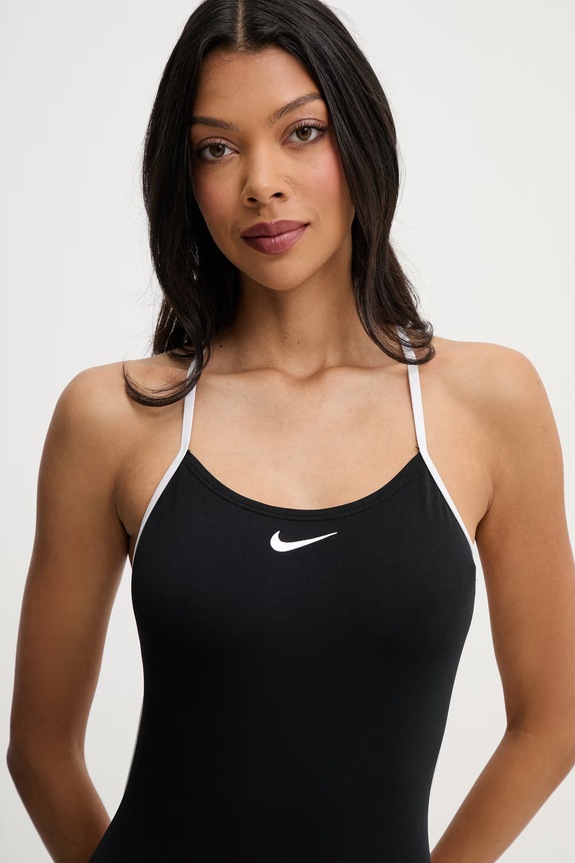 Nike strój kąpielowy jednoczęściowy damski czarny NESSG031