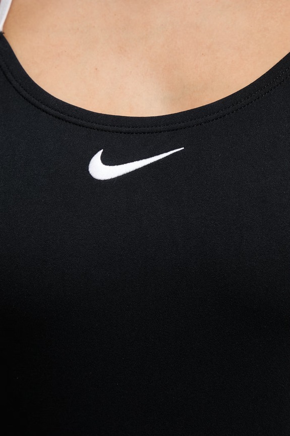 Nike strój kąpielowy jednoczęściowy damski NESSG031 czarny