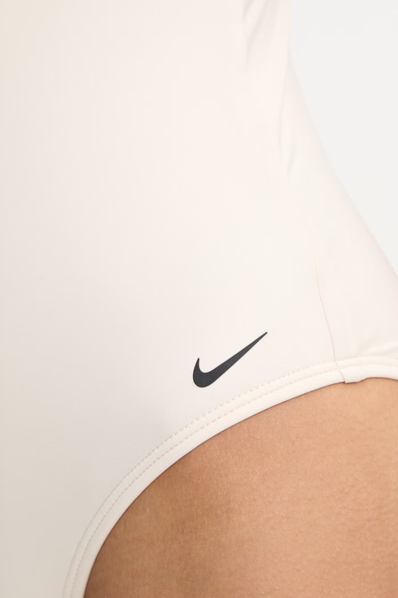 Nike strój kąpielowy jednoczęściowy damski NESSG230 beżowy