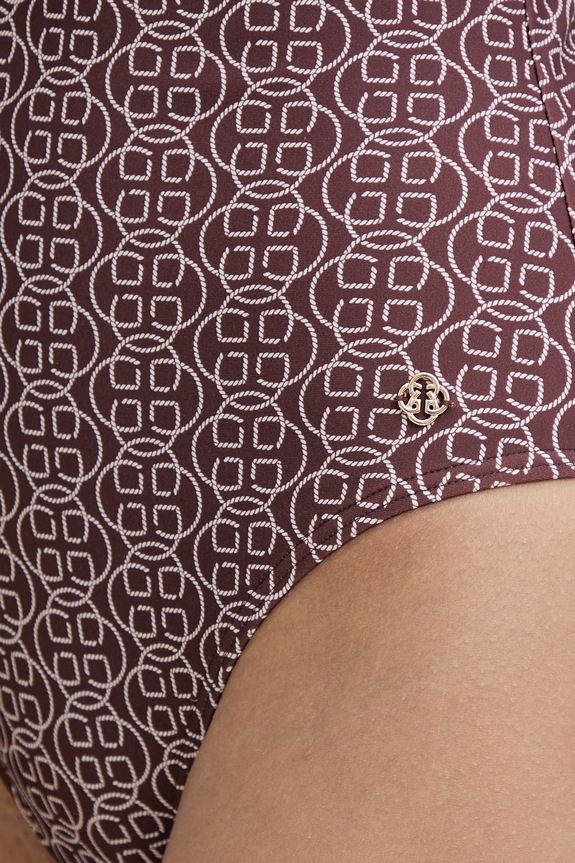 Gant strój kąpielowy jednoczęściowy damski brązowy 922614000