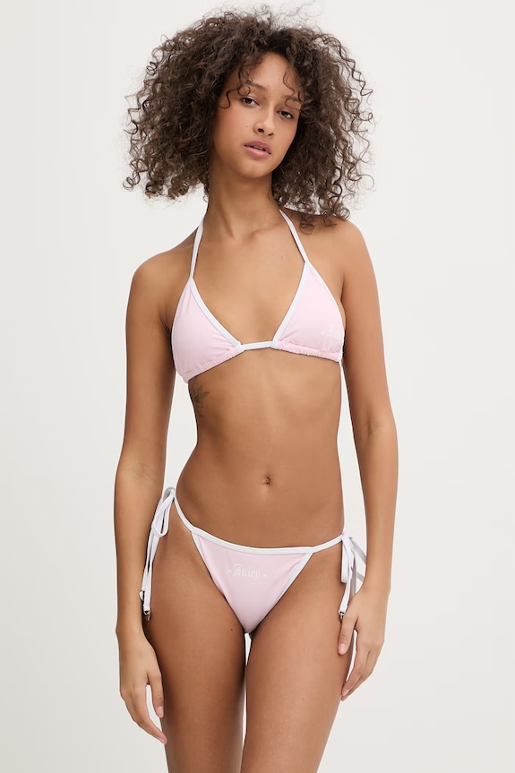 Juicy Couture dvodijelni kupaći kostim za žene TAIHTI roza JCITS126201