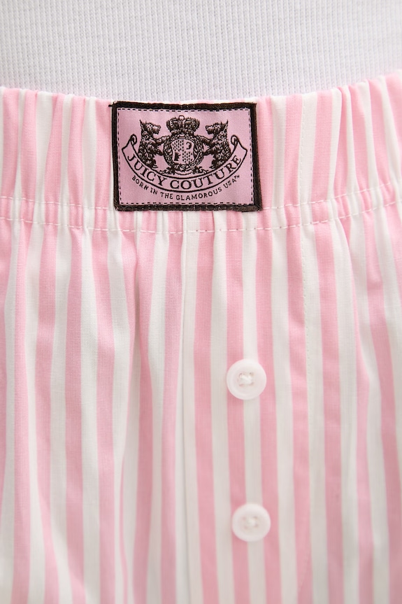 Juicy Couture piżama damska z bawełną DOG CREST SET JCYPJ126860