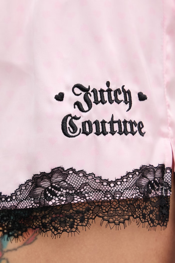 Juicy Couture női kétrészes pizsama VEST & SHORT JCYPJ126862