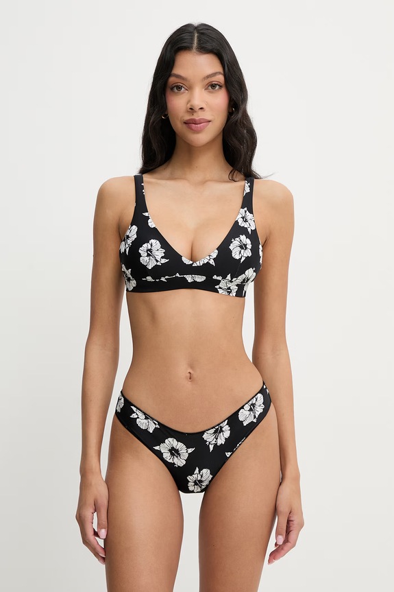 Rip Curl chiloți de baie pentru femei PARTY WAVE CHEEKY 0VRWSW negru SS26