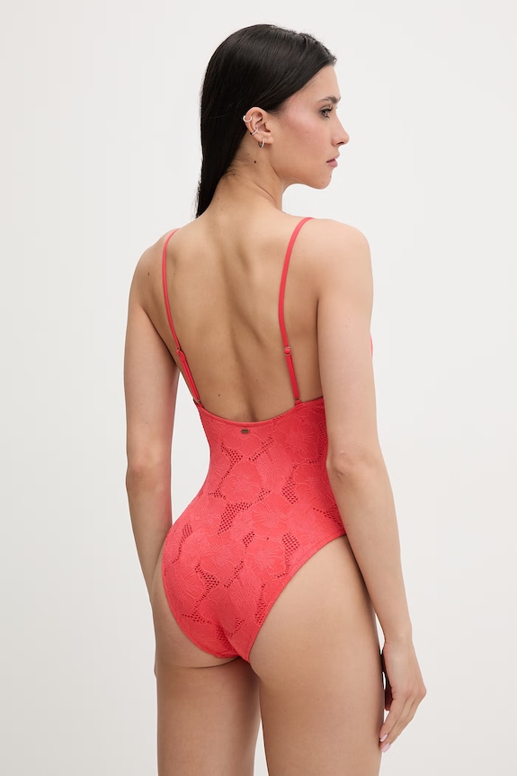 Îmbrăcăminte Rip Curl costum de baie dintr-o singură piesă femeiesc OASIS 0VTWSW rosu