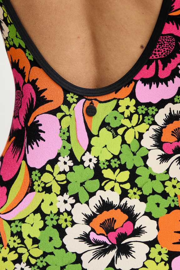 Rip Curl costum de baie dintr-o singură piesă pentru femei FARM RIO negru 0XNWSW