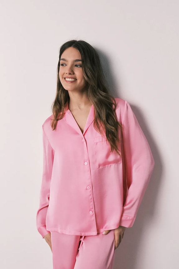 Oblečenie women'secret komplet loungwear dámsky 2543706 ružová
