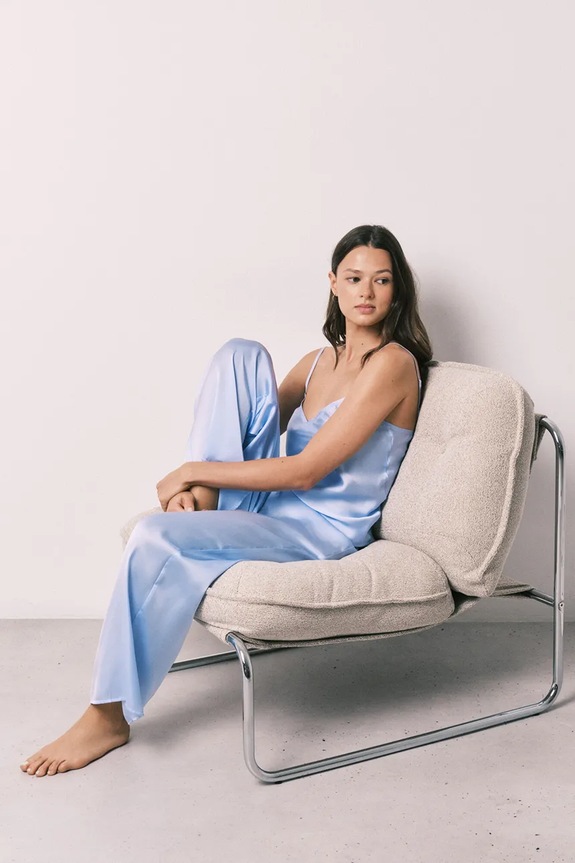 women'secret komplet loungwear dámsky 2543709 modrá