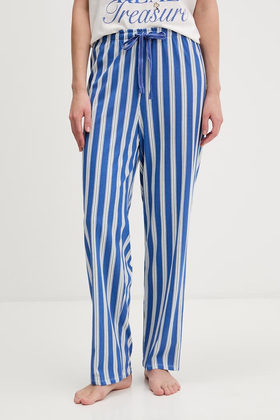 Oblečenie women'secret dvojdielne pyžamo dámske bavlnené 3133518 béžová