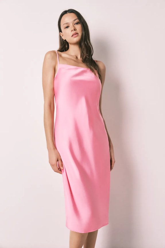 Oblečenie women'secret nočná košieľka dámska 3413710 ružová