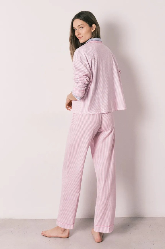 women'secret dvojdielne pyžamo dámske bavlnené 3593022 ružová SS26