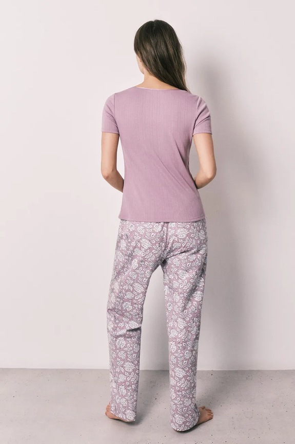 women'secret dvojdielne pyžamo dámske s viskózou 3593036 ružová SS26