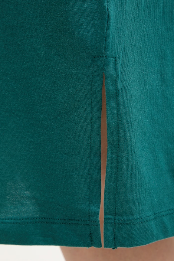 Women'secret cămașă de pijama pentru femei, din bumbac 4443621 verde