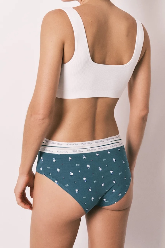 Women'secret chiloți pentru femei, din bumbac pachet de 7 albastru 4933657