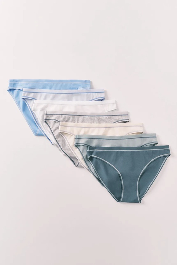women'secret chiloți pentru femei, din bumbac pachet de 7 4933673 multicolor SS26