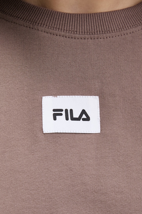 Fila piżama dwuczęściowa damska bawełniana FPS4225 brązowy