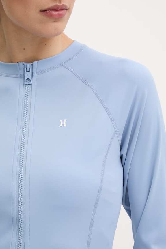 Hurley longsleeve kąpielowy damski WLEU00003 niebieski