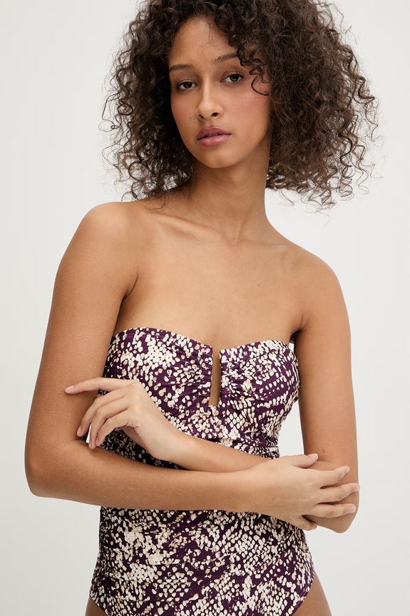 DKNY enodelne kopalke ženske vijolična DIE6M605