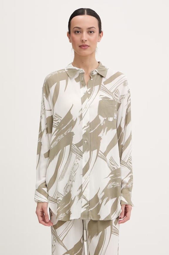 DKNY Koszula plażowa damska zielony DIE6C955