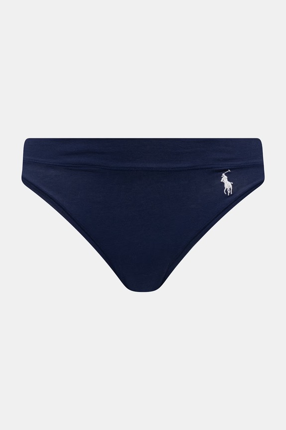 Polo Ralph Lauren nohavičky dámske s bavlnou 3-pak sivá 4P0827