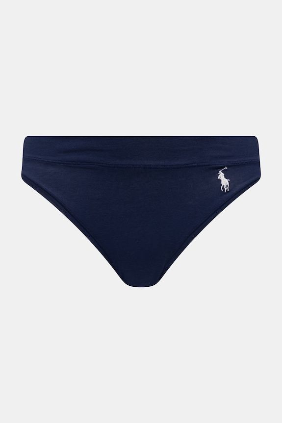 Polo Ralph Lauren nohavičky dámske s bavlnou 3-pak sivá 4P0827