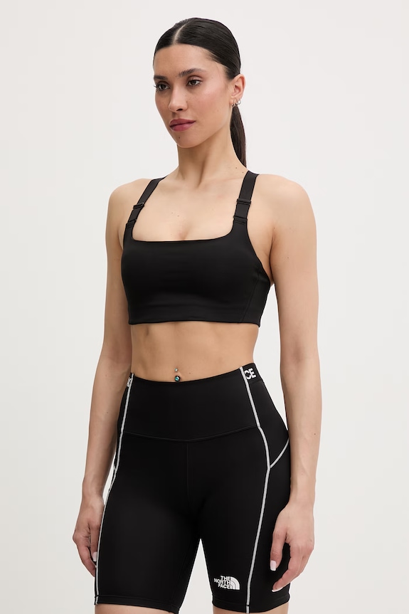 The North Face športová podprsenka REFINA BRA čierna NF0A8ER7JK31