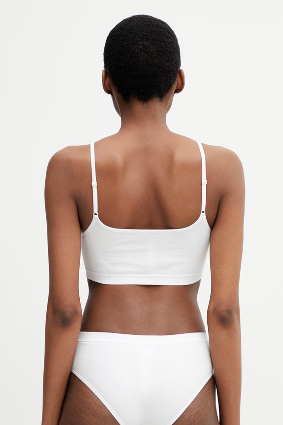 Îmbrăcăminte MM6 Maison Margiela sutien MKRK50010 alb