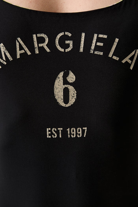 MM6 Maison Margiela strój kąpielowy jednoczęściowy dwustronny damski MXBGB0010